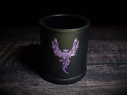 Miniatura 4 de Taza de dados de cambio de color con lámina de transición de color, taza de dados de tamaño estándar, perfecta para juegos de mesa, juegos de rol y