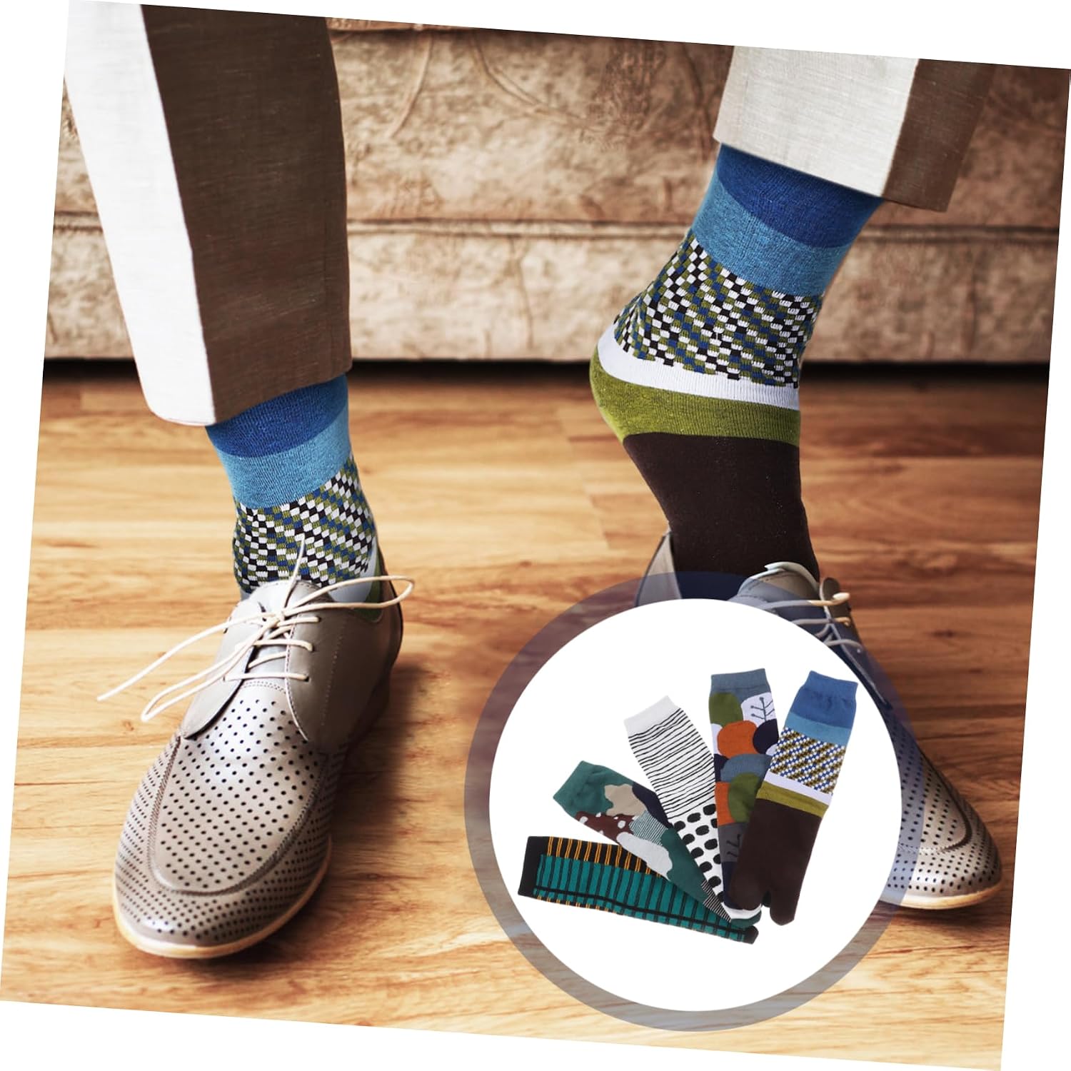 5pairs Cute Ankle Socks Japanese Tabi Cotton Socks Warm Non-slip for Daily Wear