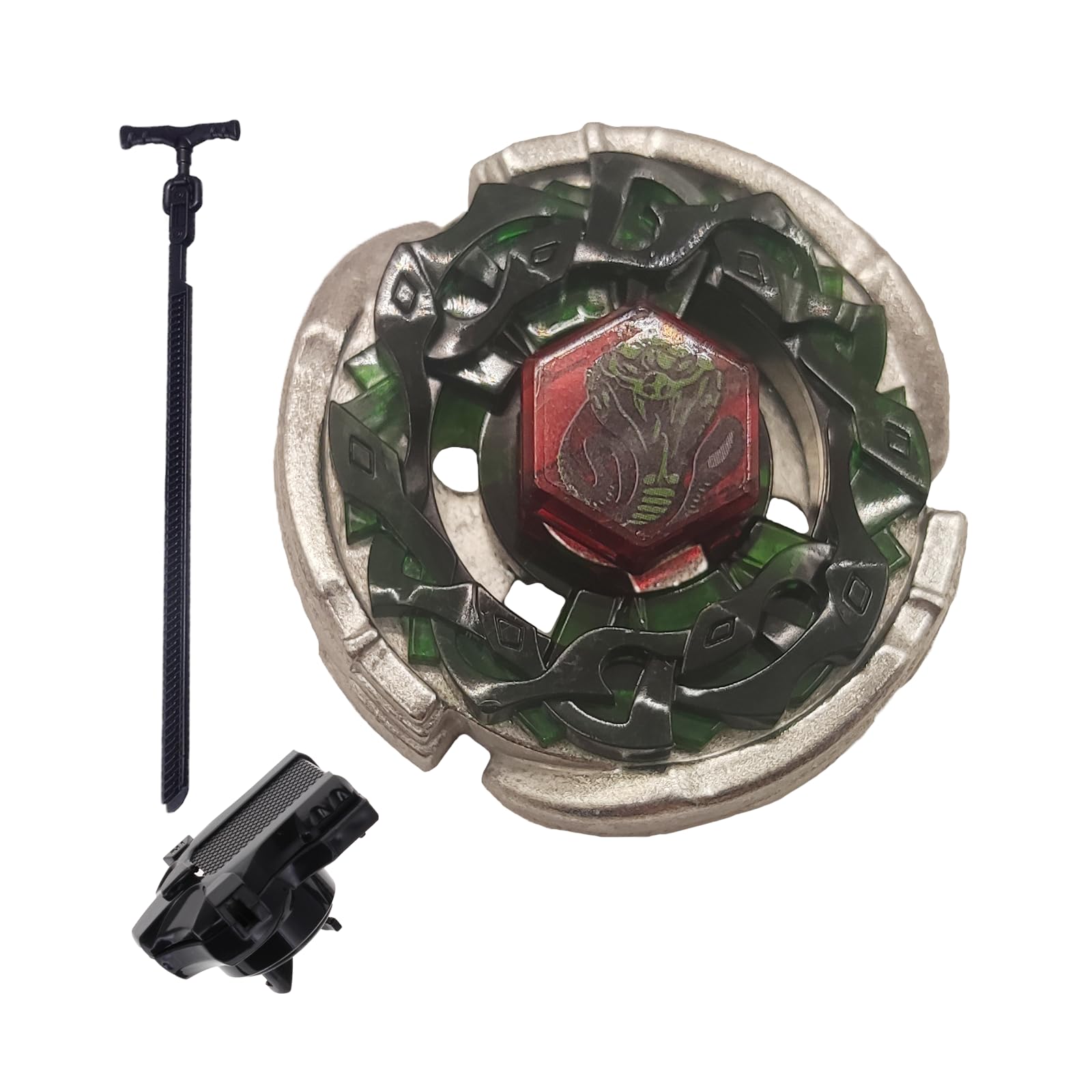 Battling Tops Metal Fusion with Launcher for Child and Boys, Stainlsee Steel Precision Gyro Anti-Grabity Spinning Tops, Balance Desktop Spinner Toys Gifts