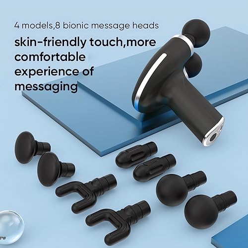 Miniatura 5 de BOKOR Pistola de masaje de tejido profundo, masajeador elegible para FSAHSA para alivio del dolor y circulación en cuello, espalda, piernas, hombros