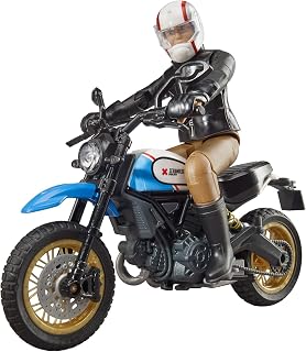 Bruder 63051 Ducati Scrambler Desert Sled with Driver Vehicles-Toys
