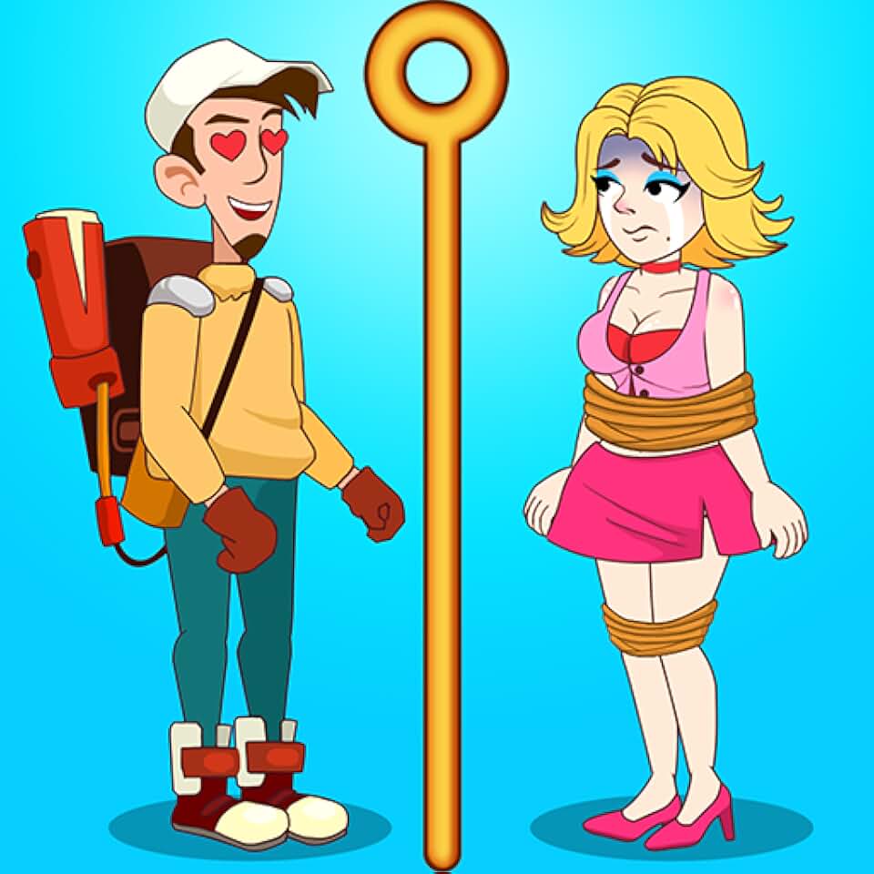 Pull the pin. Pull the pin игра. pull the pin реклама. rescue the girl - pull pin.