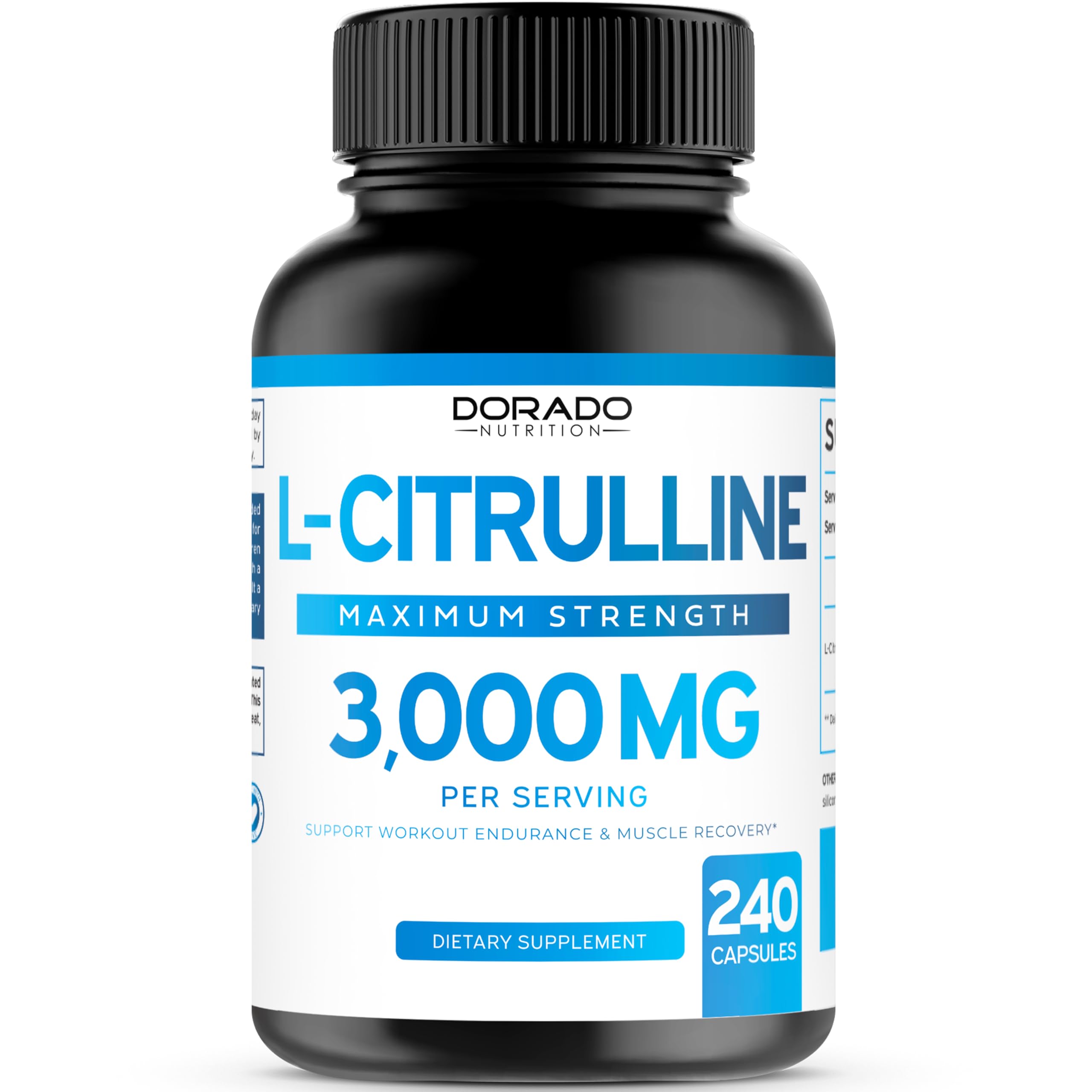 Amazon.com: L Citrulline 3000mg Supplement (240 Count) L Arginine