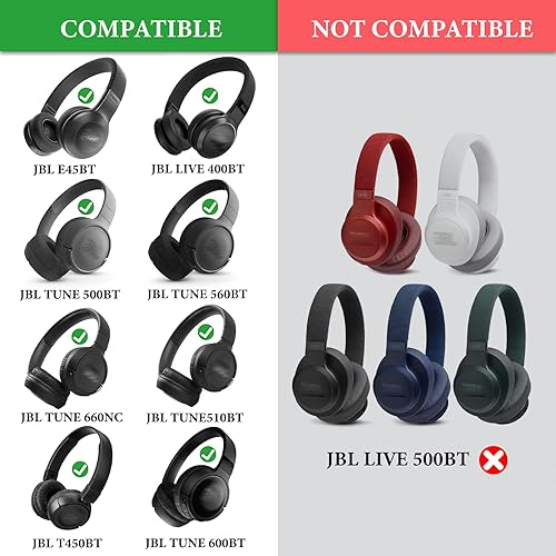 Miniatura 5 de Geekria Shield On-Ear Headphones Case Compatible with JBL Tune 510BT, Tune 660NC, Tune 560BT, Tune 500BT, Replacement Hard Shell Travel Carrying Bag