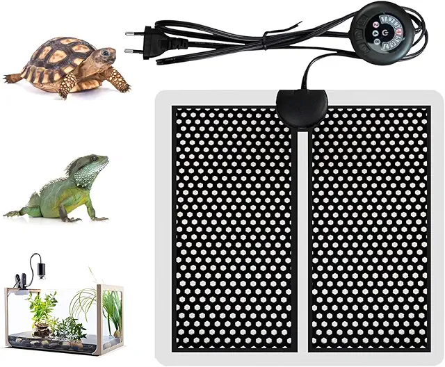 Geoyien Plant Heat Mat with Thermostat - Terrarium Heating for Reptiles