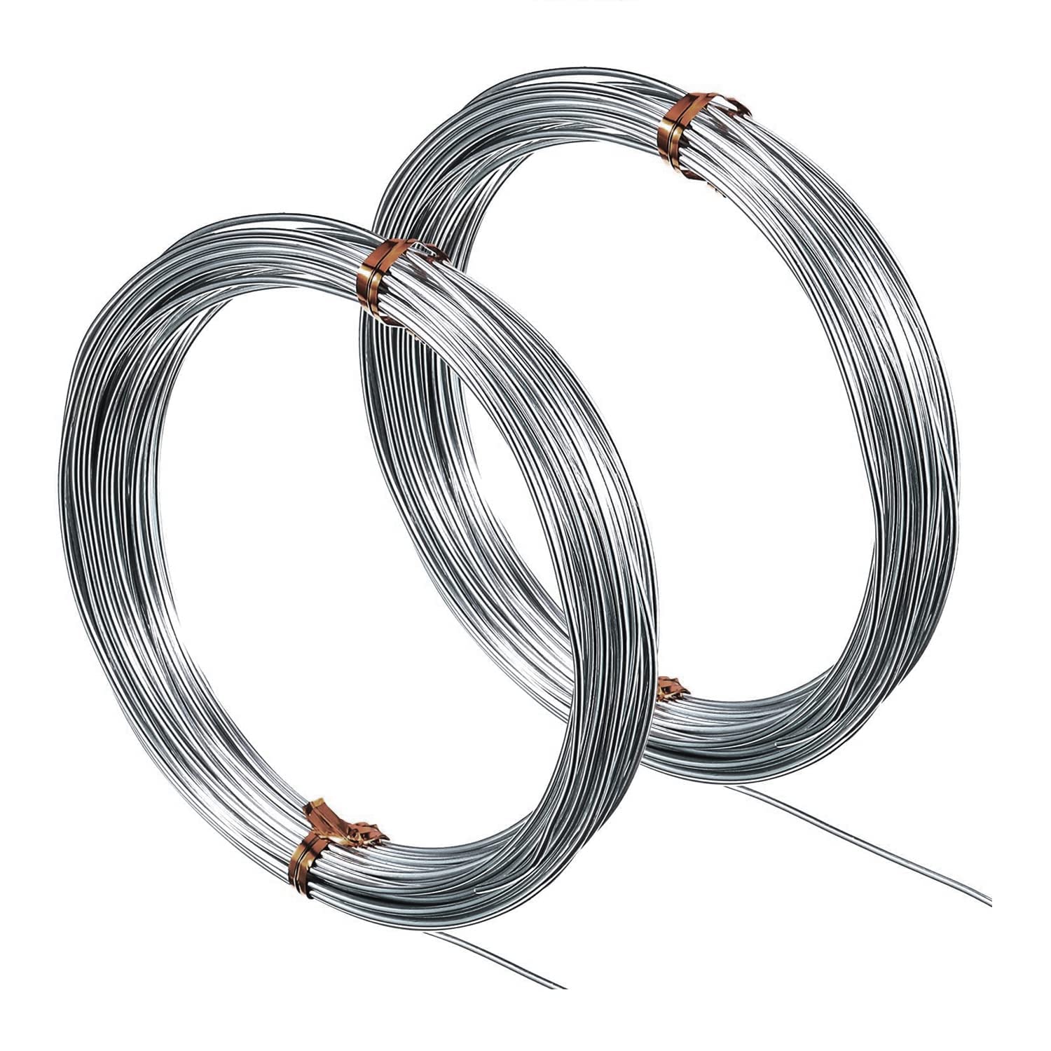 Fil Diy Colliers Bracelets PATIKIL Fil Acier Inoxydable 316 - 100m 0.5mm 24 Gauge - Fil Bijoux Argent Pour Créations Artisanales