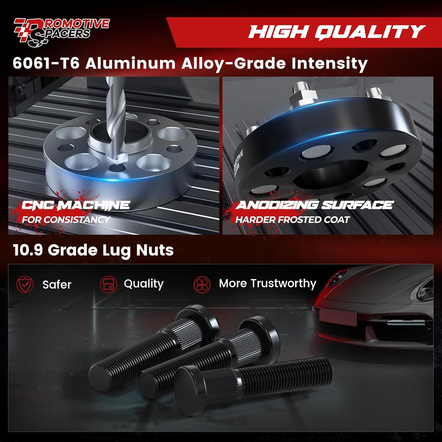 5x114.3 Wheel Spacers 25mm - 5 Lug CNC Forged 5x4.5 Hub Centric Spacers 1 Inch Compatible for Infiniti G37 M35 Q60 & Nissan 350Z 370Z 240SX 300ZX Murano Maxima Sentra - M12x1.25 Studs, 66.1mm| 2PCS