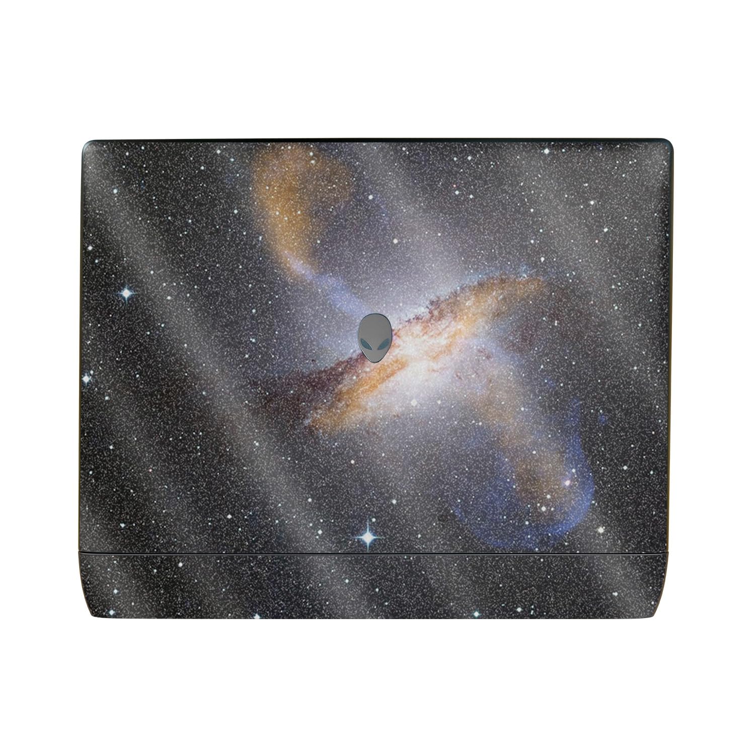 Glossy Glitter Laptop Skin Compatible with Alienware 16 Area-51 (2025) - Centaurus - Premium 3M Vinyl Protective Wrap Decal Cover - Easy to Apply | Crafted in The USA by MightySkins