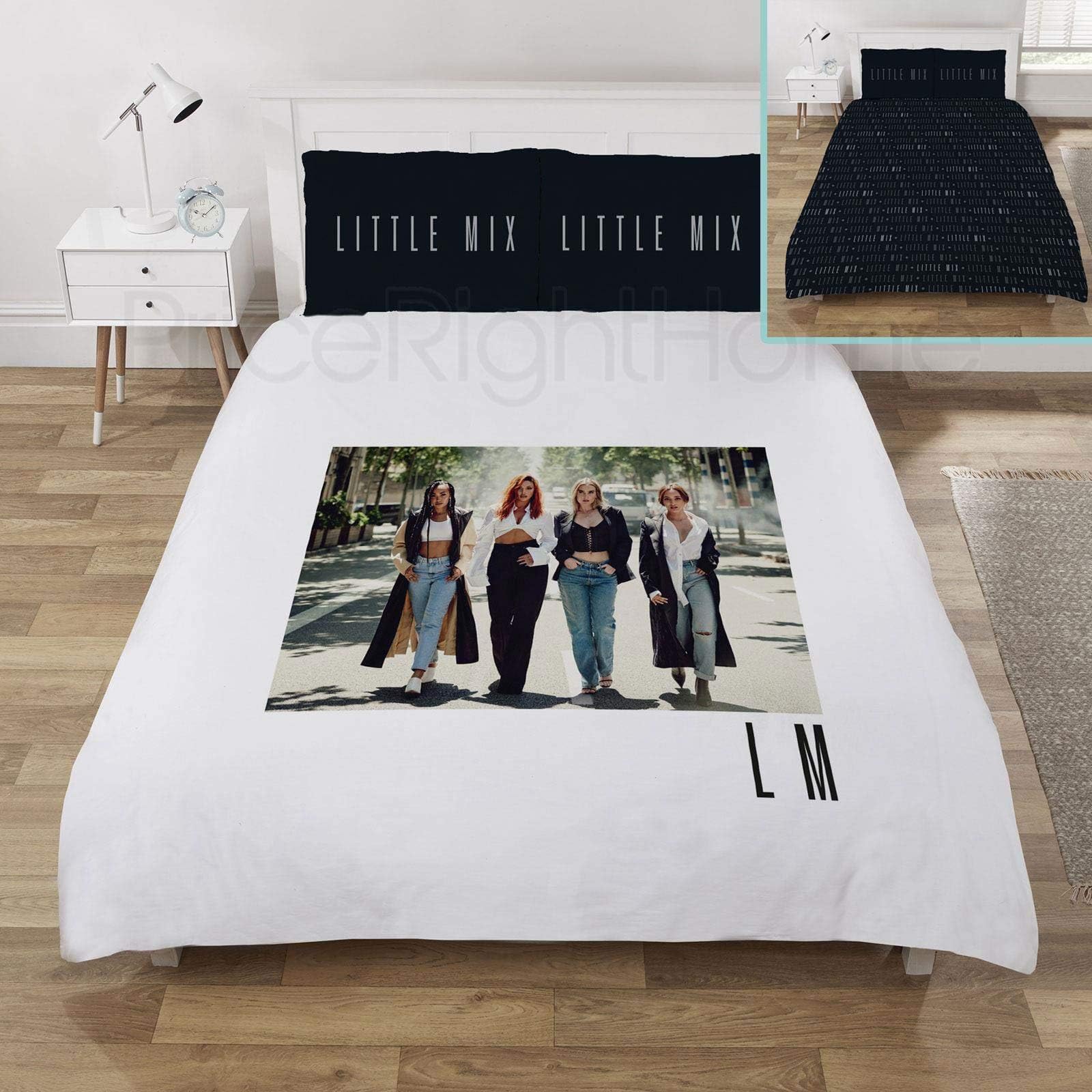 LITTLE MIX Duvet Set, Polyester, Multi, DOUBLE