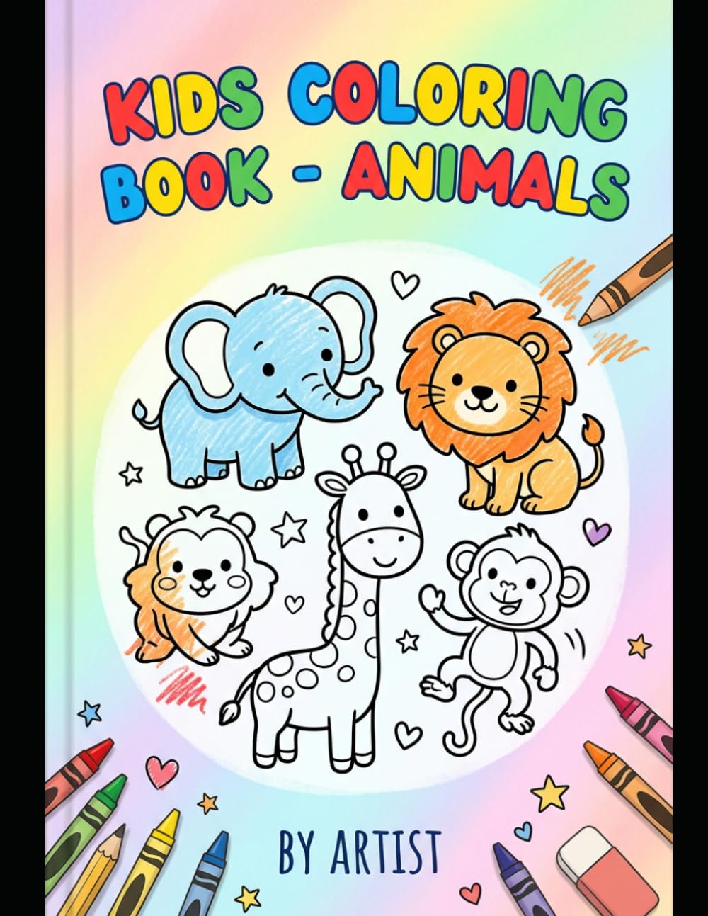 Animal Adventures Coloring Book