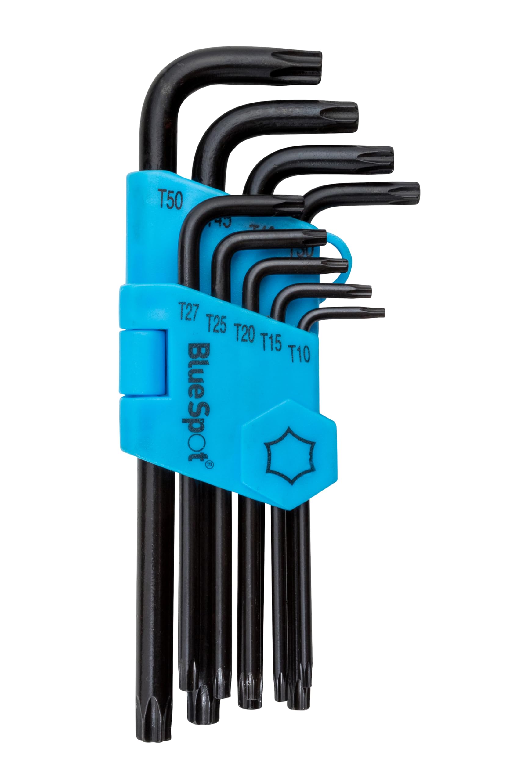 Blue Spot Tools Tools 15305 9PCE Long Arm Torx Key Set (T10-T50)
