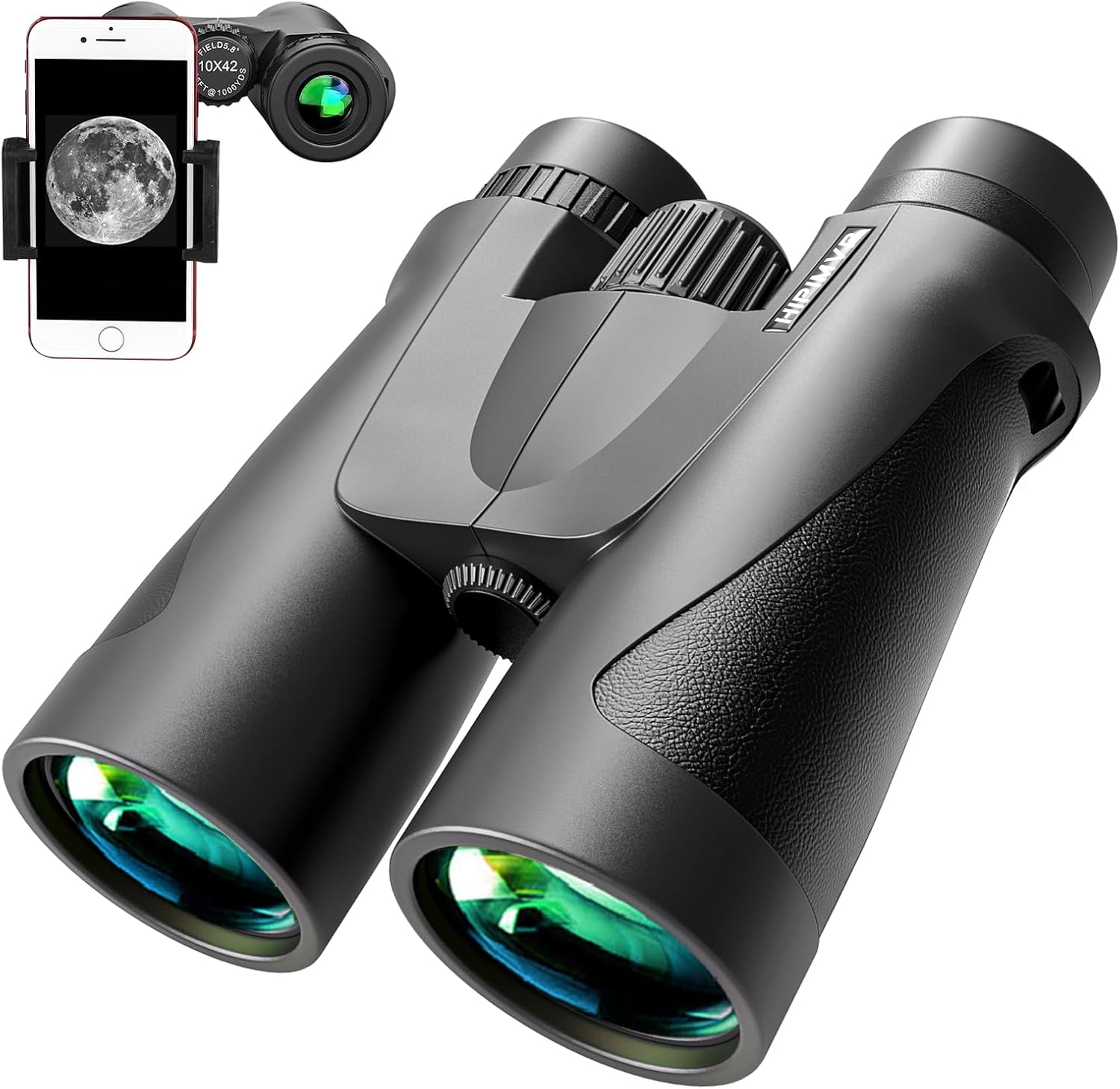 Powerful 10x42 Youth Binoculars for Adults high Powered Hunting Birding Travel Theater Astronomy Bird Watching Opera geo Safari Marine Birdwatching