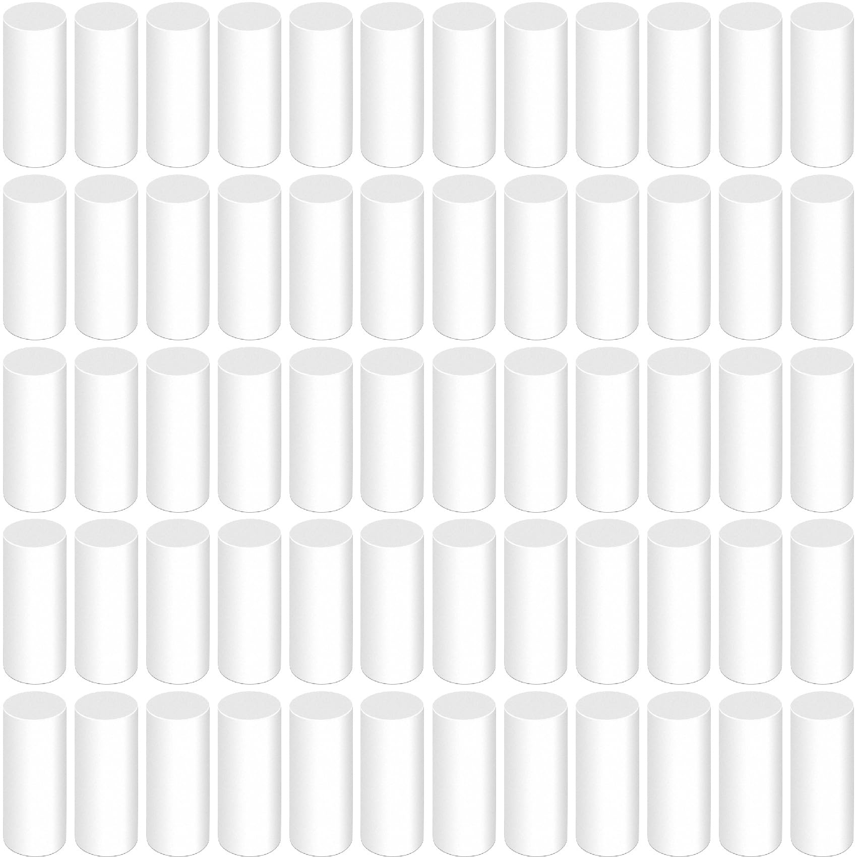 Lot de 60 gommes blanches de rechange universelles sans traces pour crayons mécaniques pour bureau, ordinateur portable