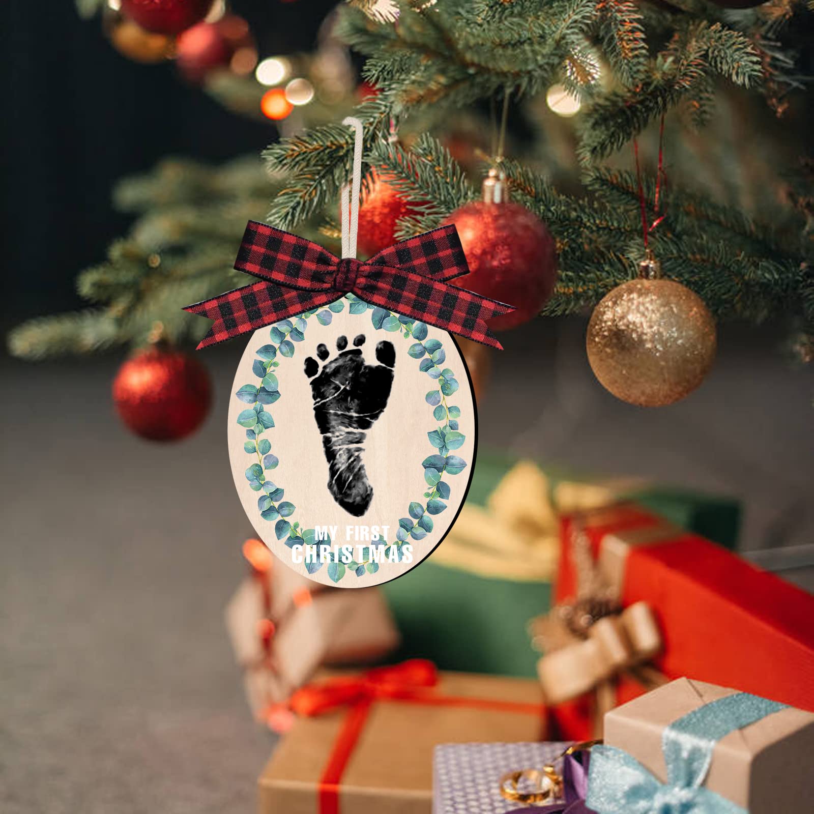 Amazon.co.jp: Baby's My First Christmas 手形または足形