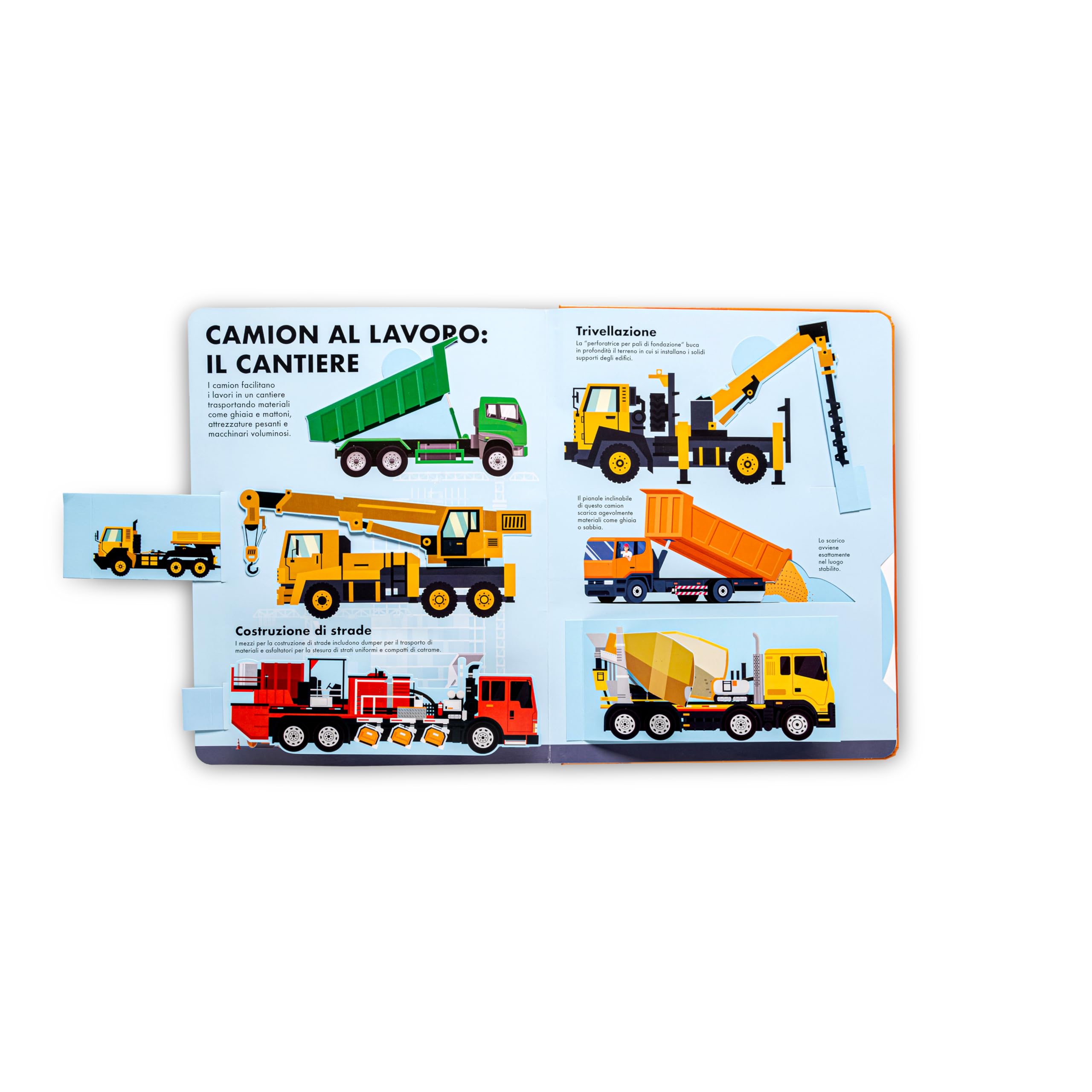 Camion. Il libro dei flip-flap. Ediz. a colori