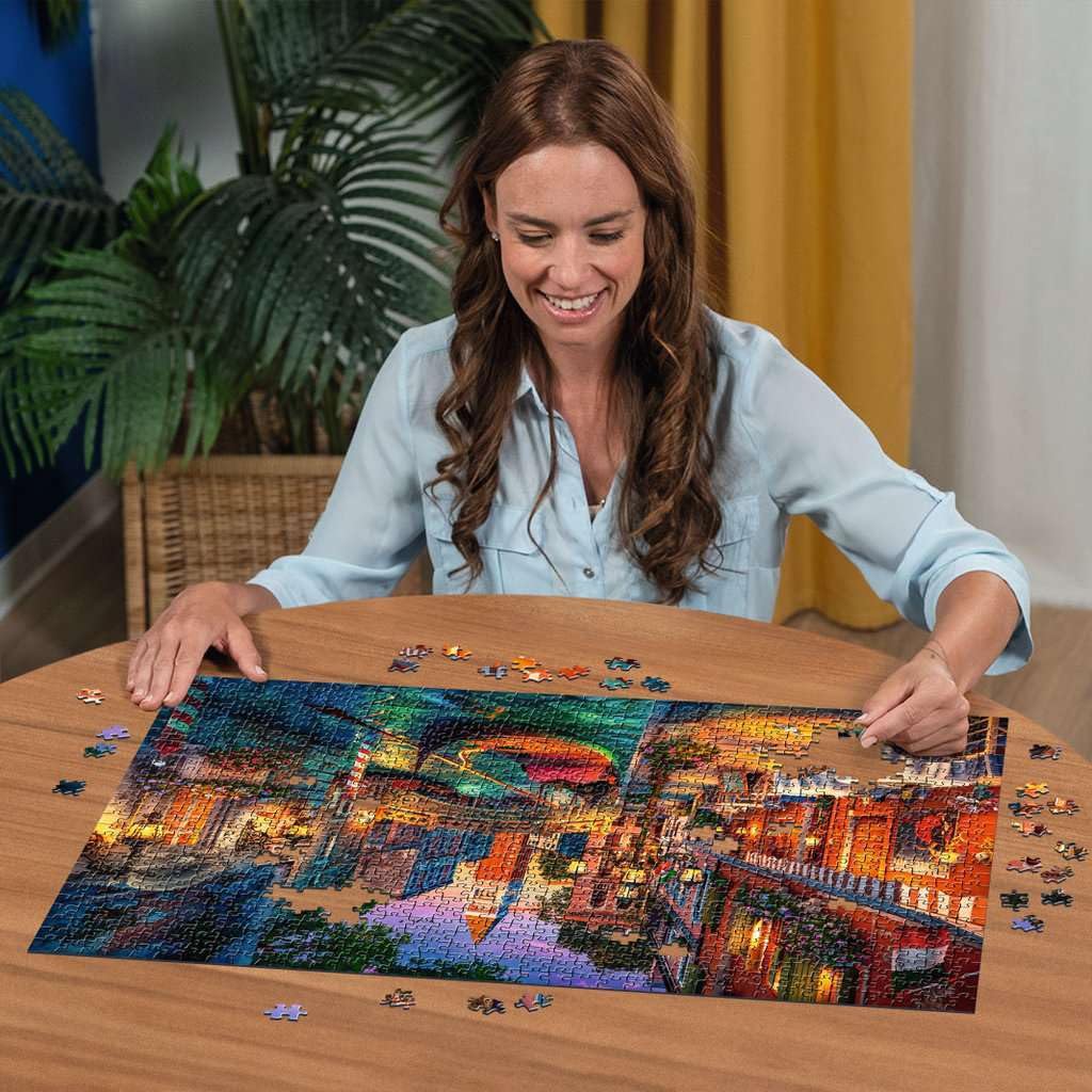 Ravensburger Canal Cruise in Venice 1000 piece Jigsaw Puzzle for Adults and Kids Age 12 and Up, Multicolor, 1000 pièces - 70 x 50 cm - Image 3