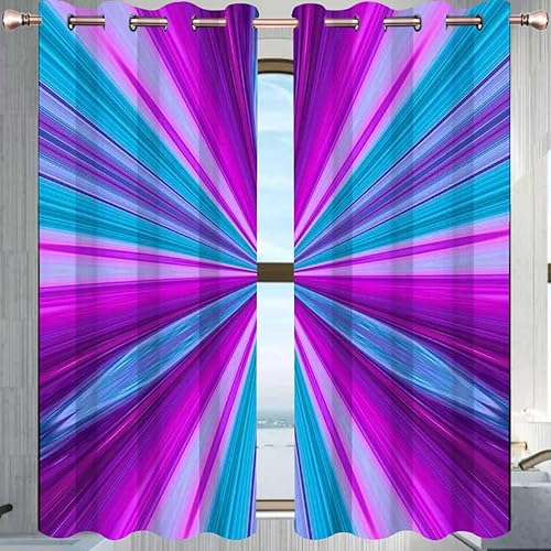 Miniatura 2 de Ine - Cortina de puerta corredera de vidrio deslizante, cortinas modernas abstractas para puerta de garaje, cortinas para Ventanas de Cuarto 85