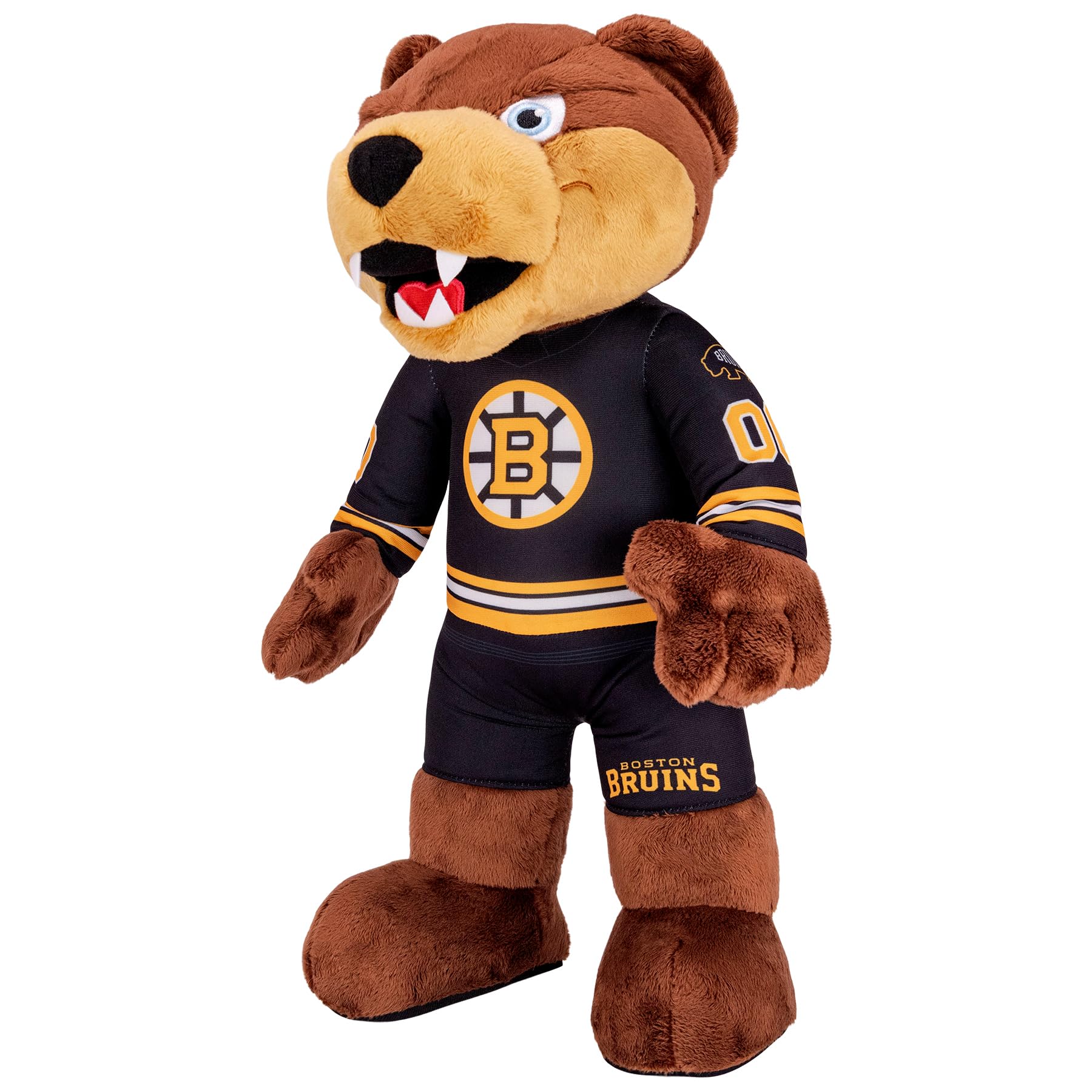 Bleacher Creatures Boston Bruins Blades Figurine mascotte de la LNH 45,7 cm sous licence officielle, tient seule, pour jouer ou exposer