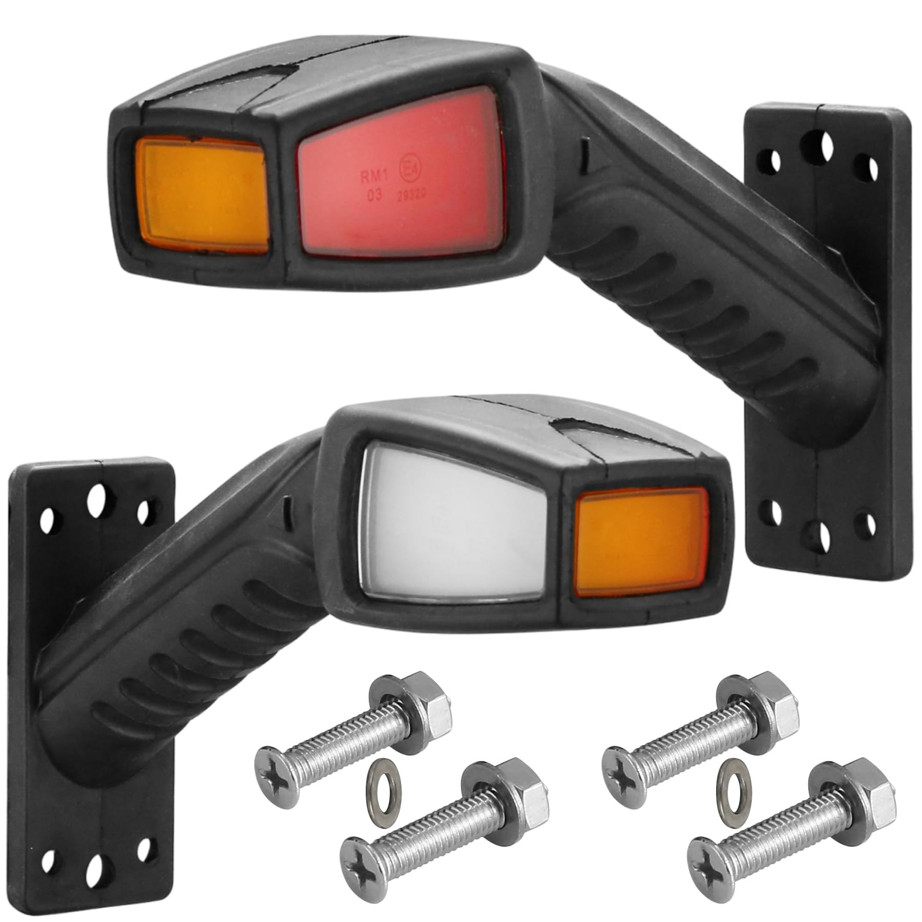 Begrenzungsleuchten Lkw Promo Link 2 X 12V/24V LED Begrenzungsleuchten Positionsleuchten Kurz Anhänger Seitenmarkierungsleuchten Lkw Begrenzungsleuchten Led 24v