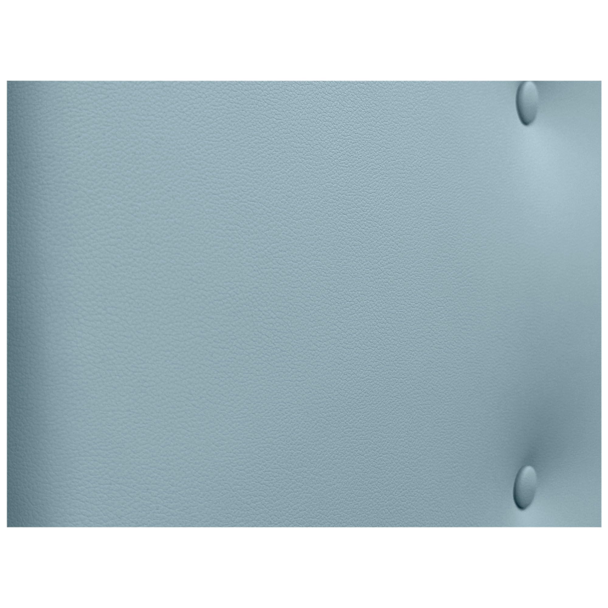 Testiera DHOME In Similpelle Bianco O Tessuto Aqualine Pro – Imbottita Con Bottoni E Gambe – Perfetta Per Letti 80/90/105 Cm - 6
