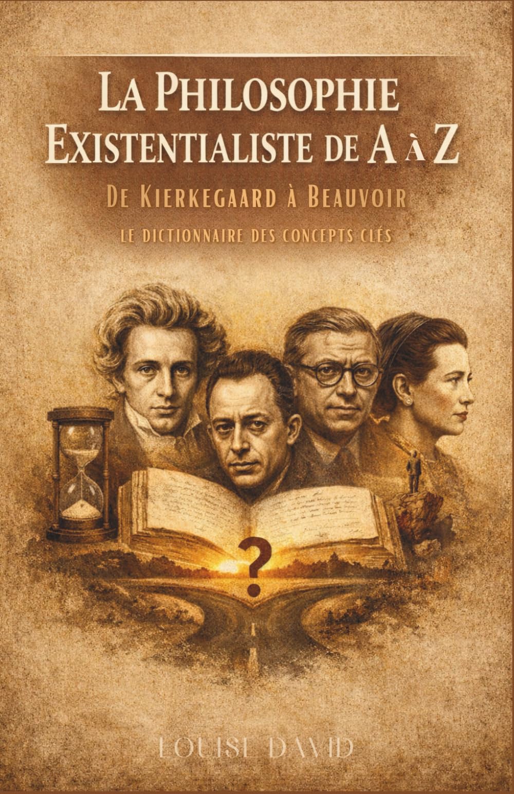 La Philosophie Existentialiste de A à Z : De Kierkegaard à Beauvoir, le dictionnaire des concepts clés