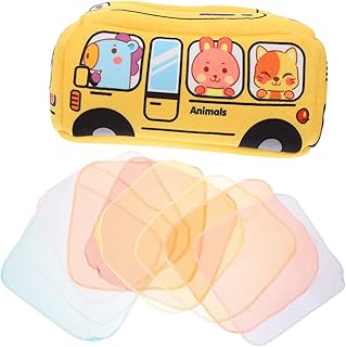 MILISTEN Interaktives Tissue Box Bunt Sensorisches Kleinkindspielzeug Ziehen Motorische Farbenfrohes Lernspielzeug für Junge Mädchen zur Frühkindlichen Entwicklung