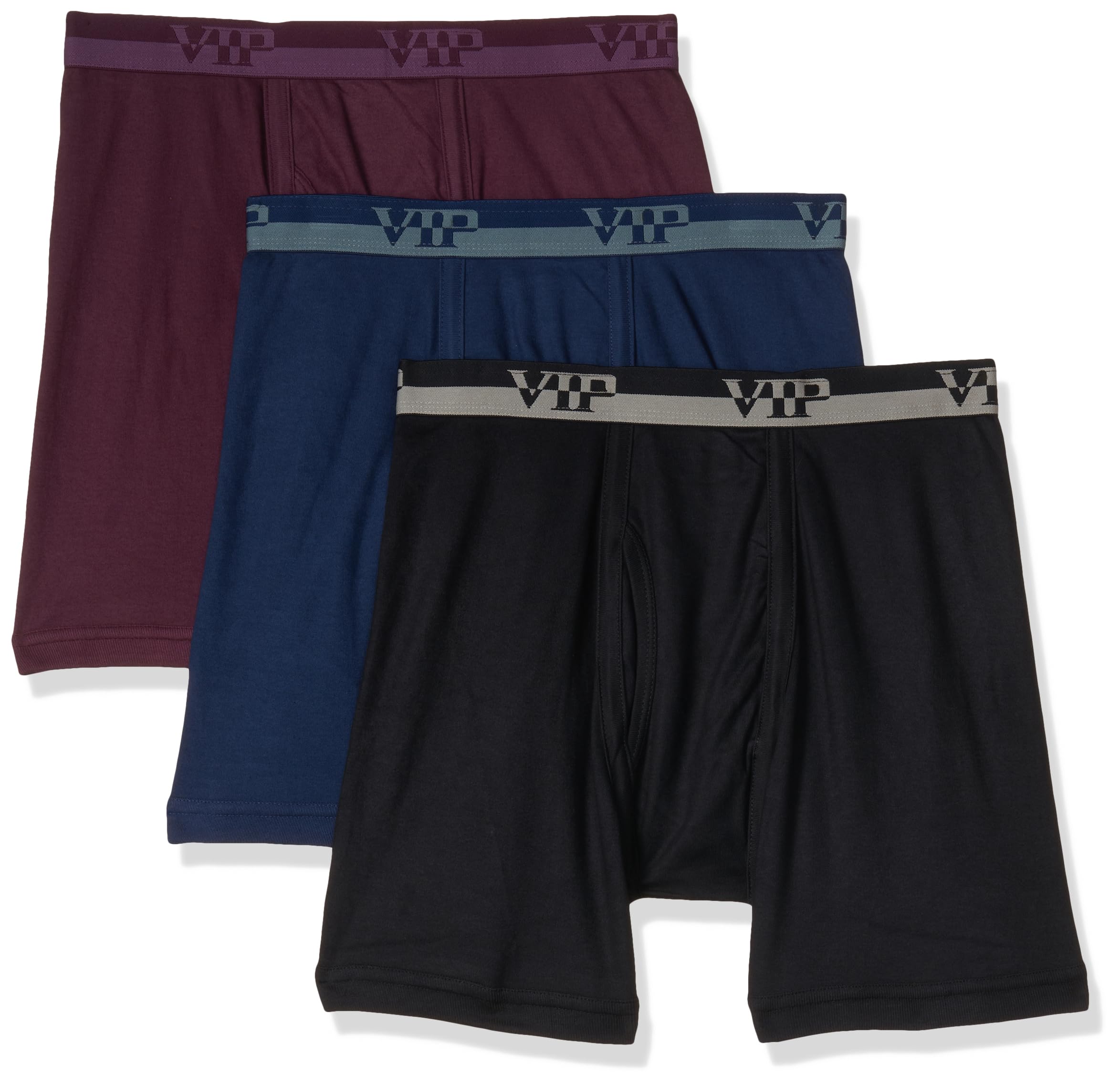 vip Men's Cotton Solid (Pack of 3) (Ultra_Trunks_100_P3_Assorted-picture-22