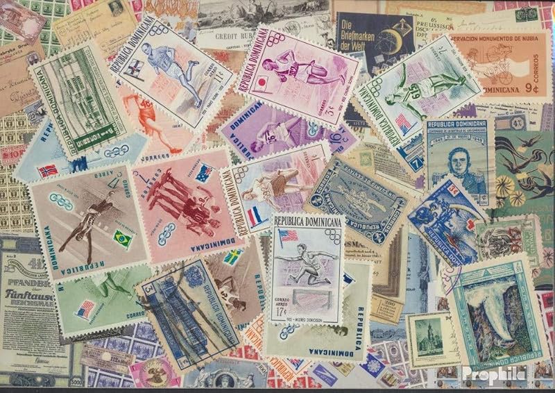 Dominican Republic 25 various stamps (Stamps for collectors)