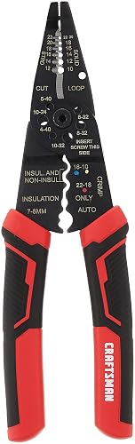 CRAFTSMAN CMHT81714 8' WIRE STRIPPER, CUTTER, CRIMPER