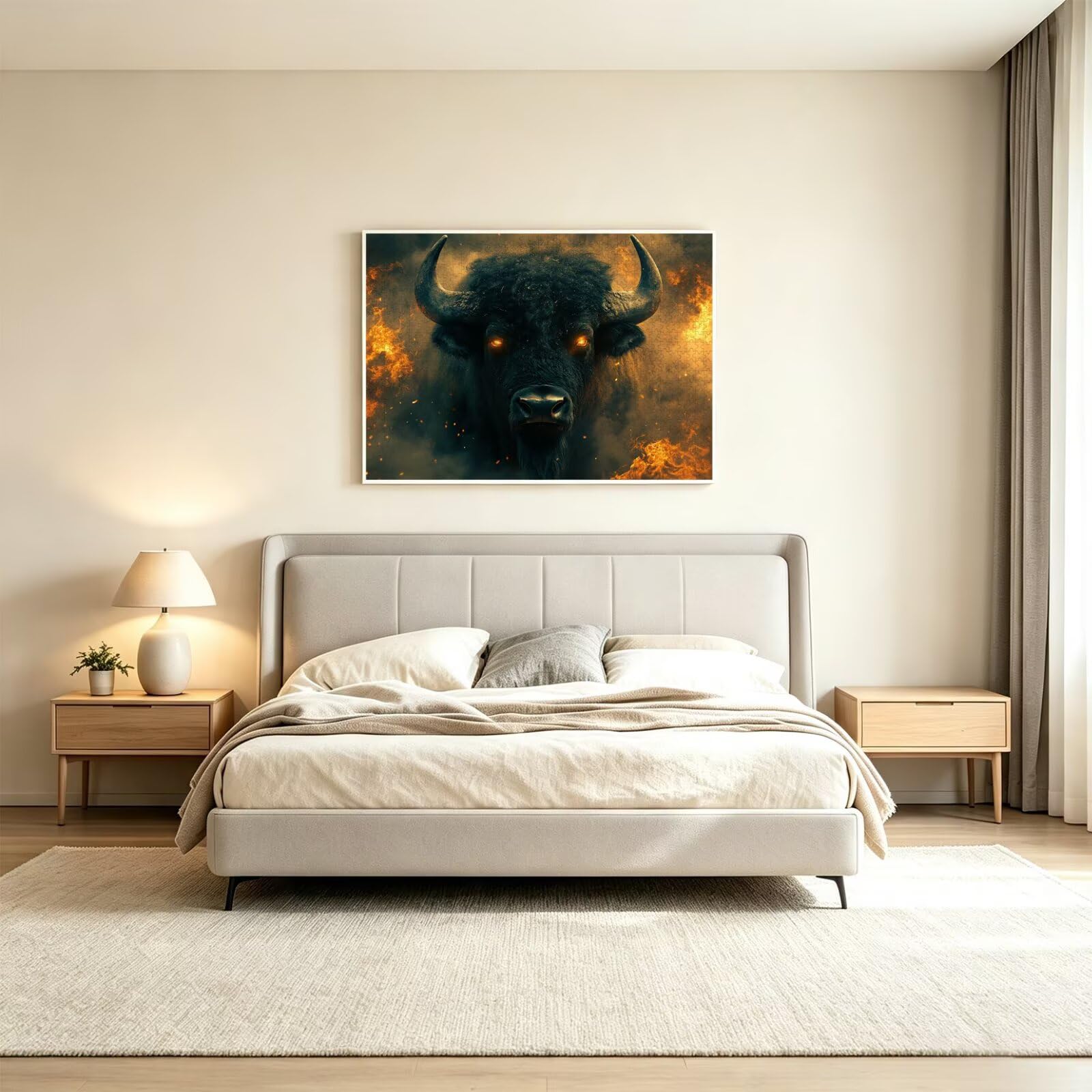 Puzzle 1500 Pezzi Animali Puzzle Legno Fiamma, n-614