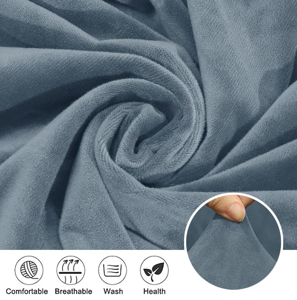 Mizu Stretch Velvet Fabric Close Up and Texture Detail