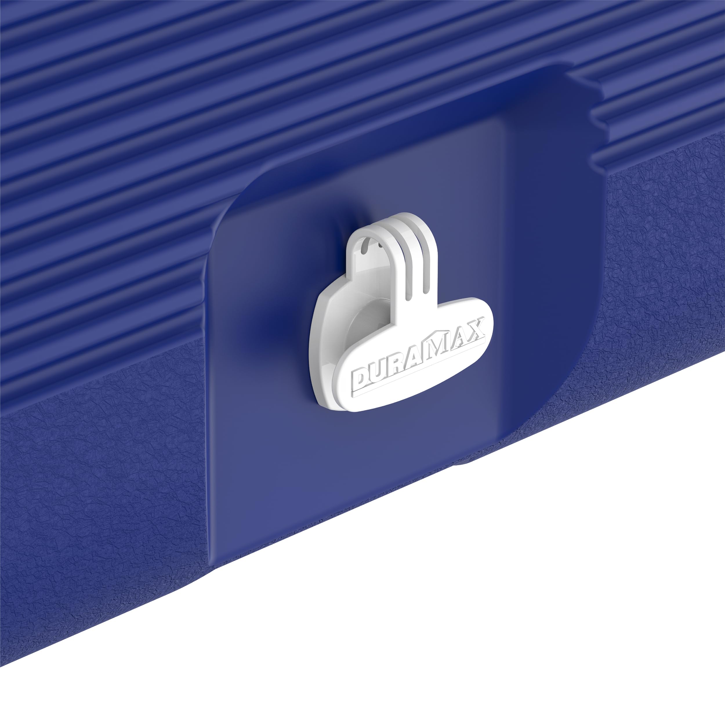 Duramax Deluxe Hochleistungs-Kühlbox 100L mit PU-Isolierung, Kühlbox mit ergonomischen Griffen, Blau