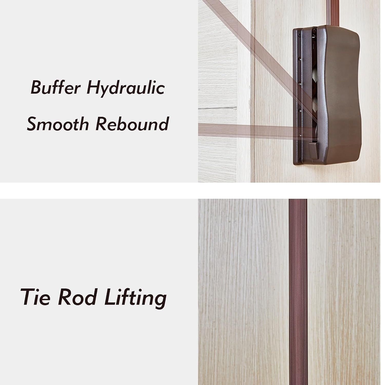 Pull Down Closet Rod, Adjustable Closet Rod Wardrobe Lift Rod,20.08"-47.24",Retractable Duty Closet Rods for Hanging Clothes (Size : 650-880mm)