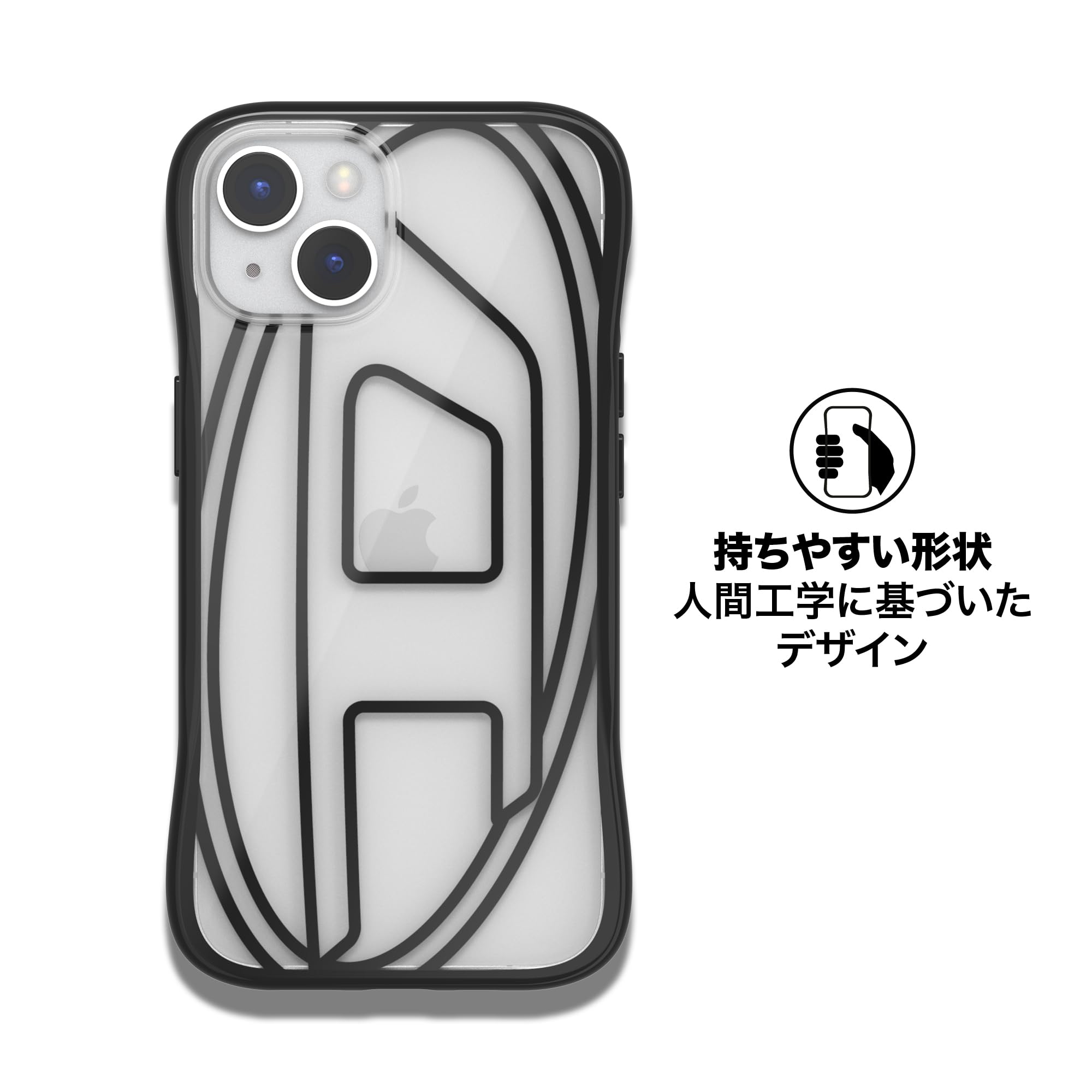 Amazon.co.jp: DIESEL iPhone13ケース iPhone14ケース クリアケース 耐