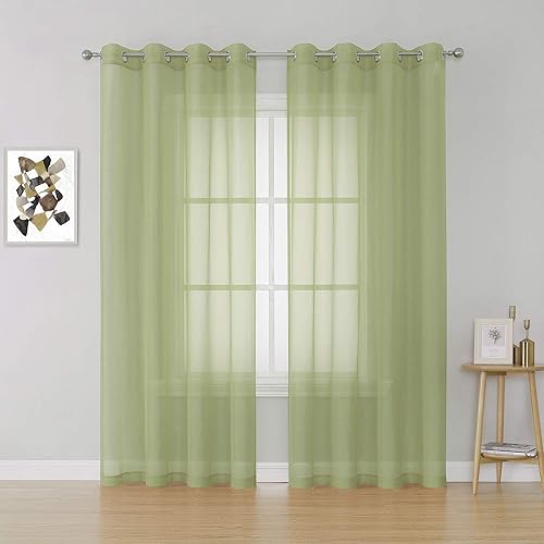 2 paneles con ojales en la parte superior.