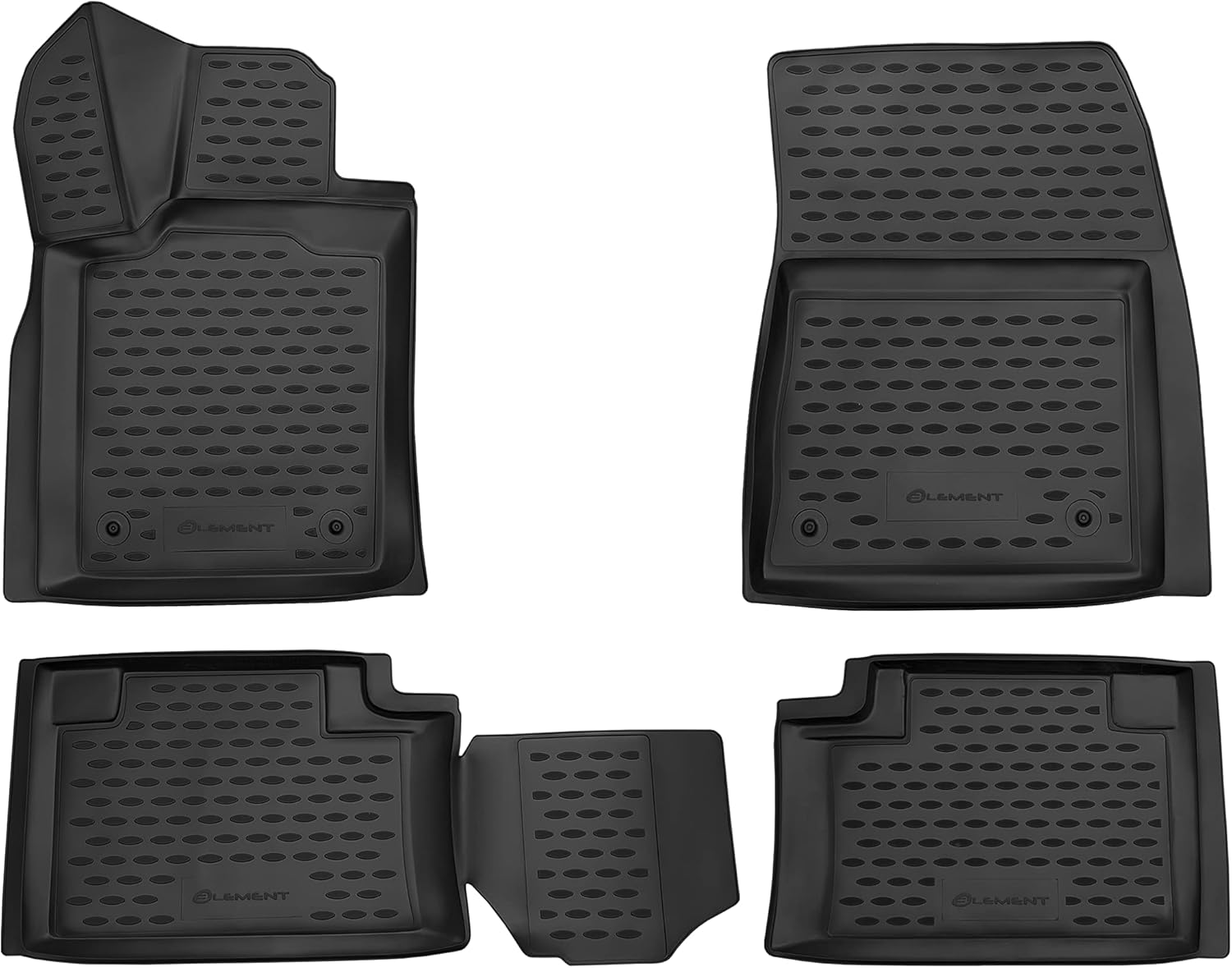 Fits 20162021 Jeep Grand Cherokee/Dodge Durango Floor Mats