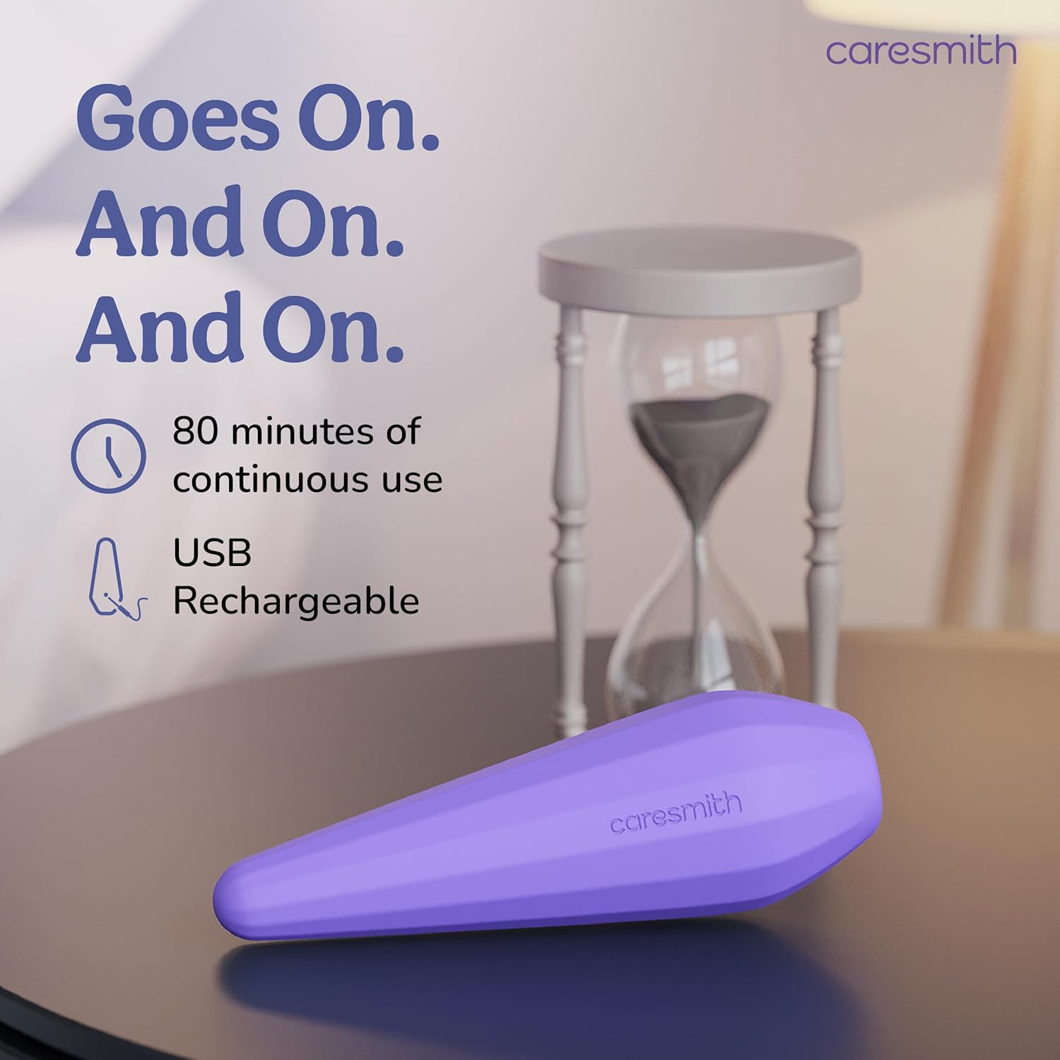 Caresmith Body Wave Solo Massage | Deep tissue relief from muscle pain | Massage machine for pain relief | Waterproof, Travel Friendly and Rechargible | Long -lasting battery life Caresmith Body Wave Solo Massage | Deep tissue relief from muscle pain | Massage machine for pain relief | Waterproof, Travel Friendly and Rechargible | Long -lasting battery life