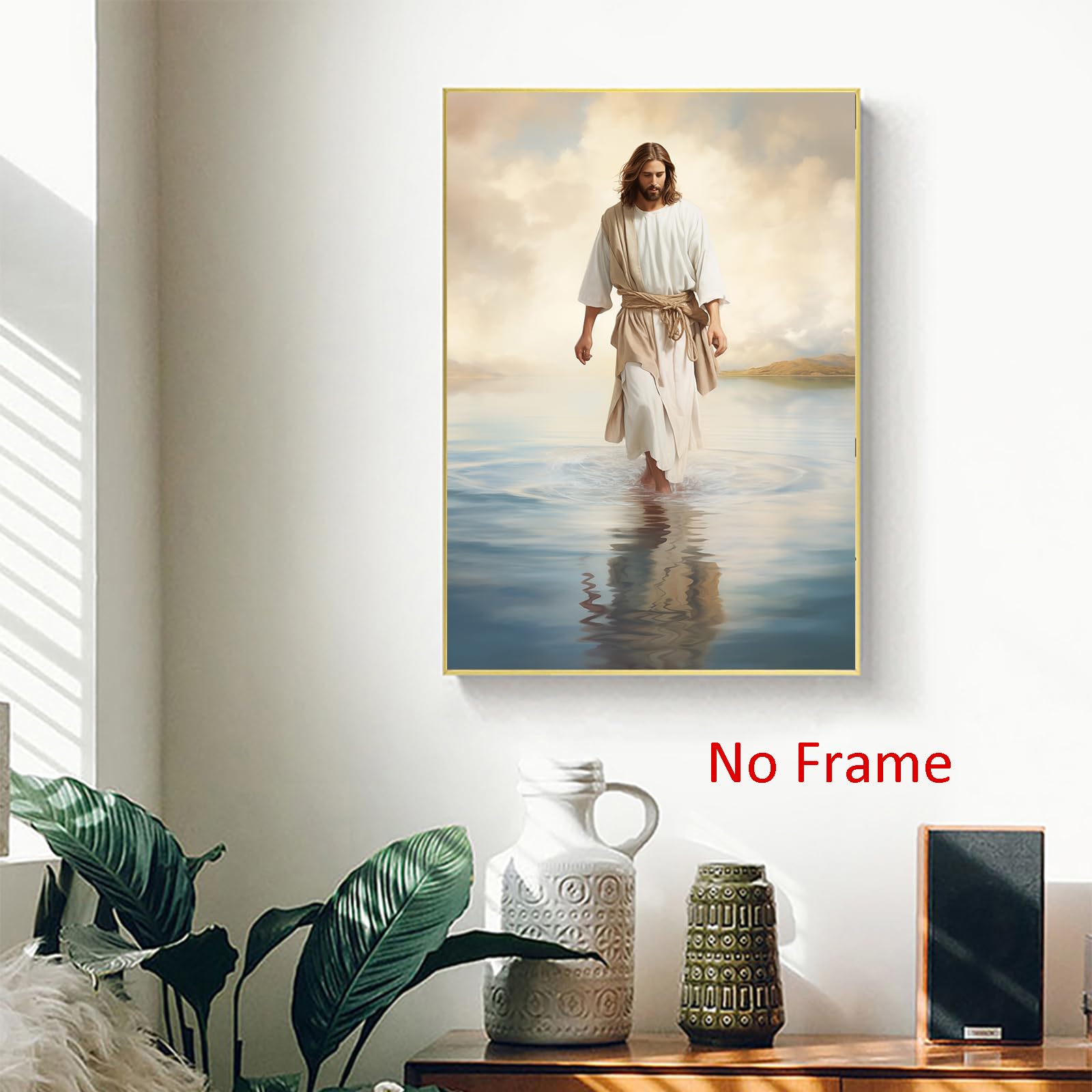 Amazon.co.jp: イエスキリストアートワーク カトリック クリスチャン