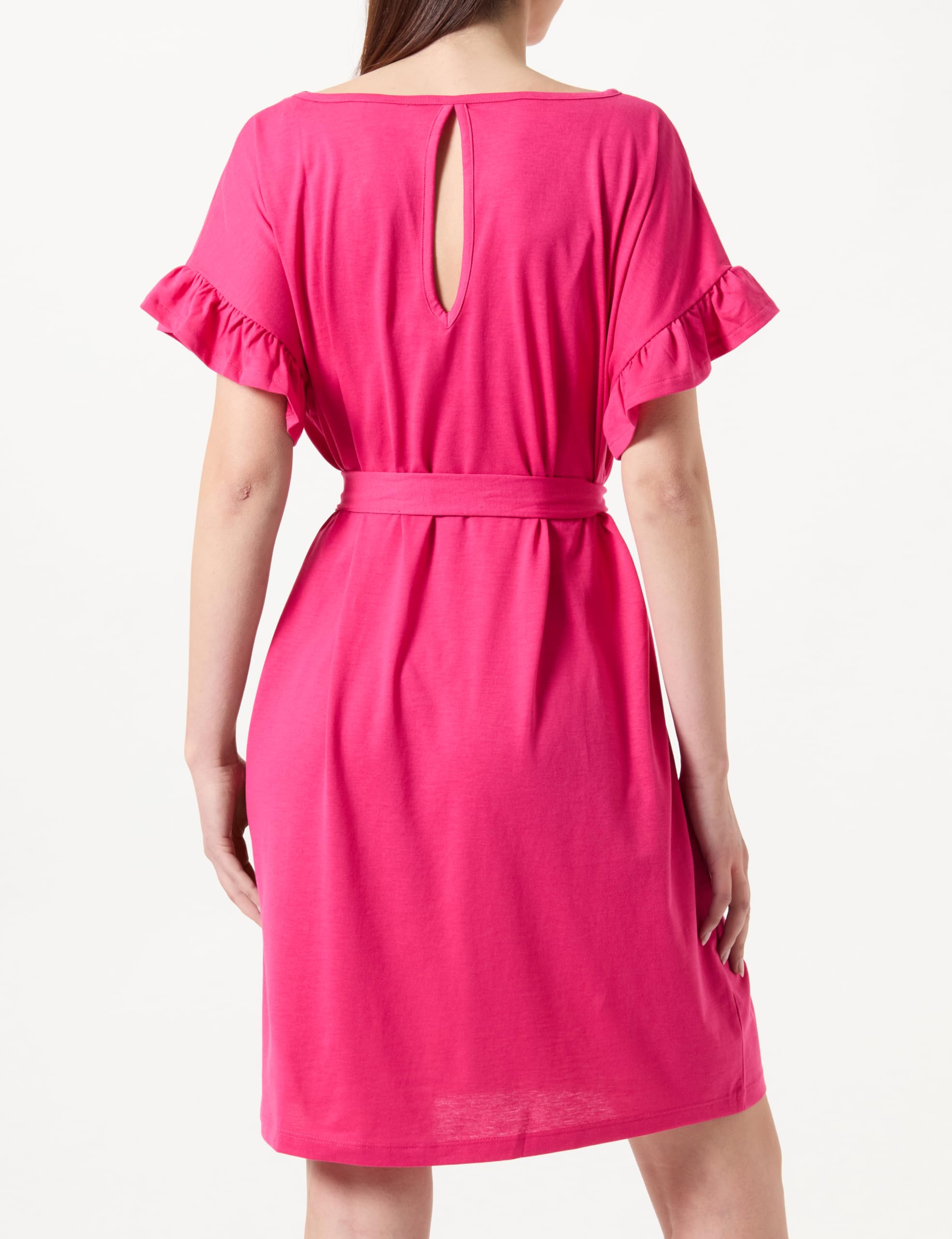 Vila Sukienka Kobiety Visummera Boat Neck S/S Dress/R