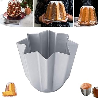 Sponsored Ad - Pandoro Mold Octagonal Baking Pan Mold,Pandoro Cake Mold Non-stick Mousse Cheese Cake Mold Anode Deep Octag...