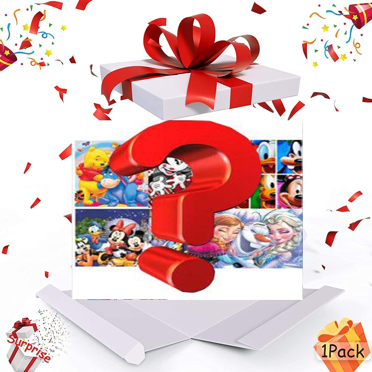 2 Pack Blind Box Random Diamond Painting by Number Kits,Surprise