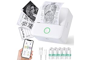 Portable Pocket Printer: Inkless Sticker Maker for Easy Labeling and Note-Taking