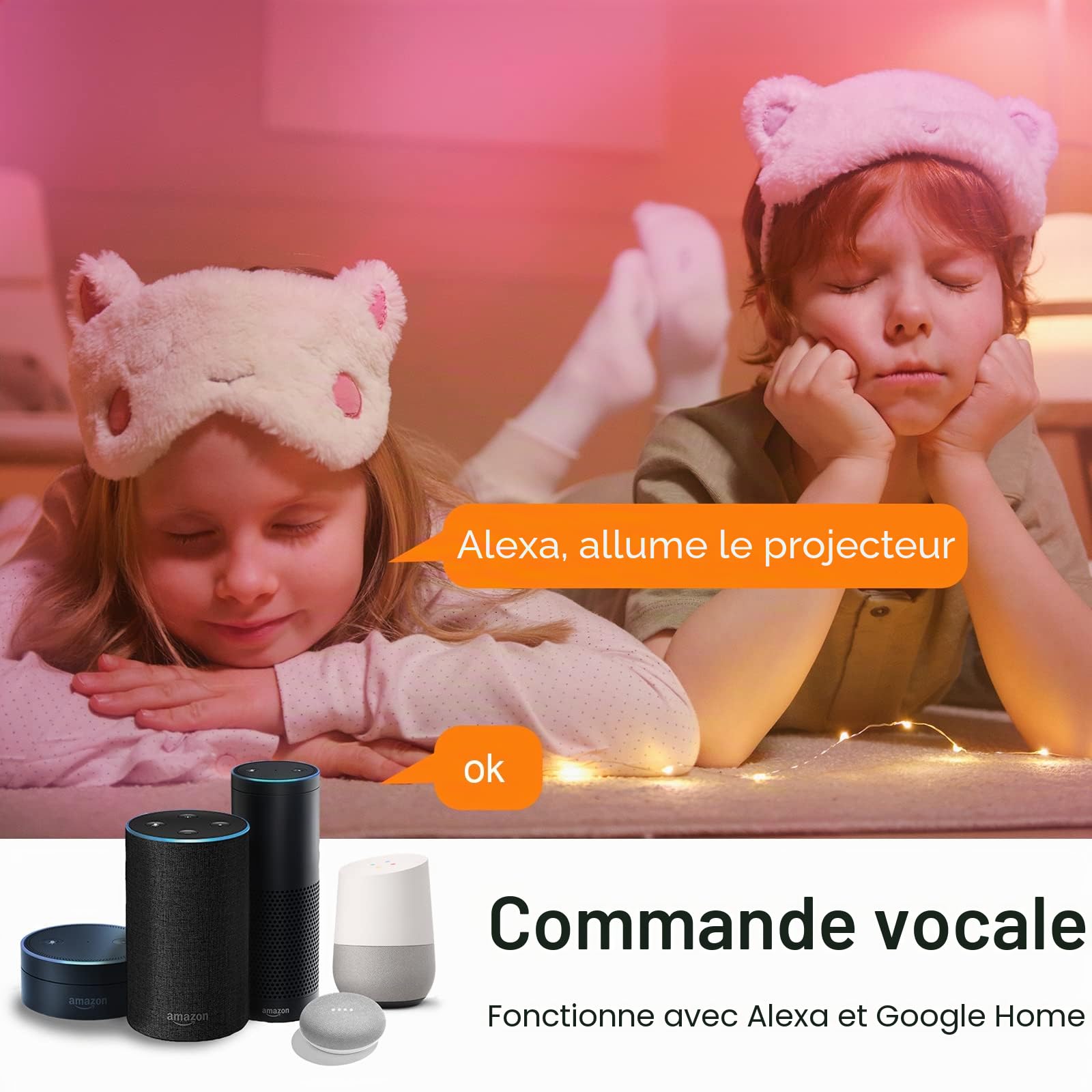 ANTELA Ampoule Connectée WiFi Gu10 4,5W 350 LM LED RGB | Lumière Blanche Chaude/Froide 2700K-6500K Compatible avec Alexa/Google Home, Angle de Faisceau de 40°, 8 PCs