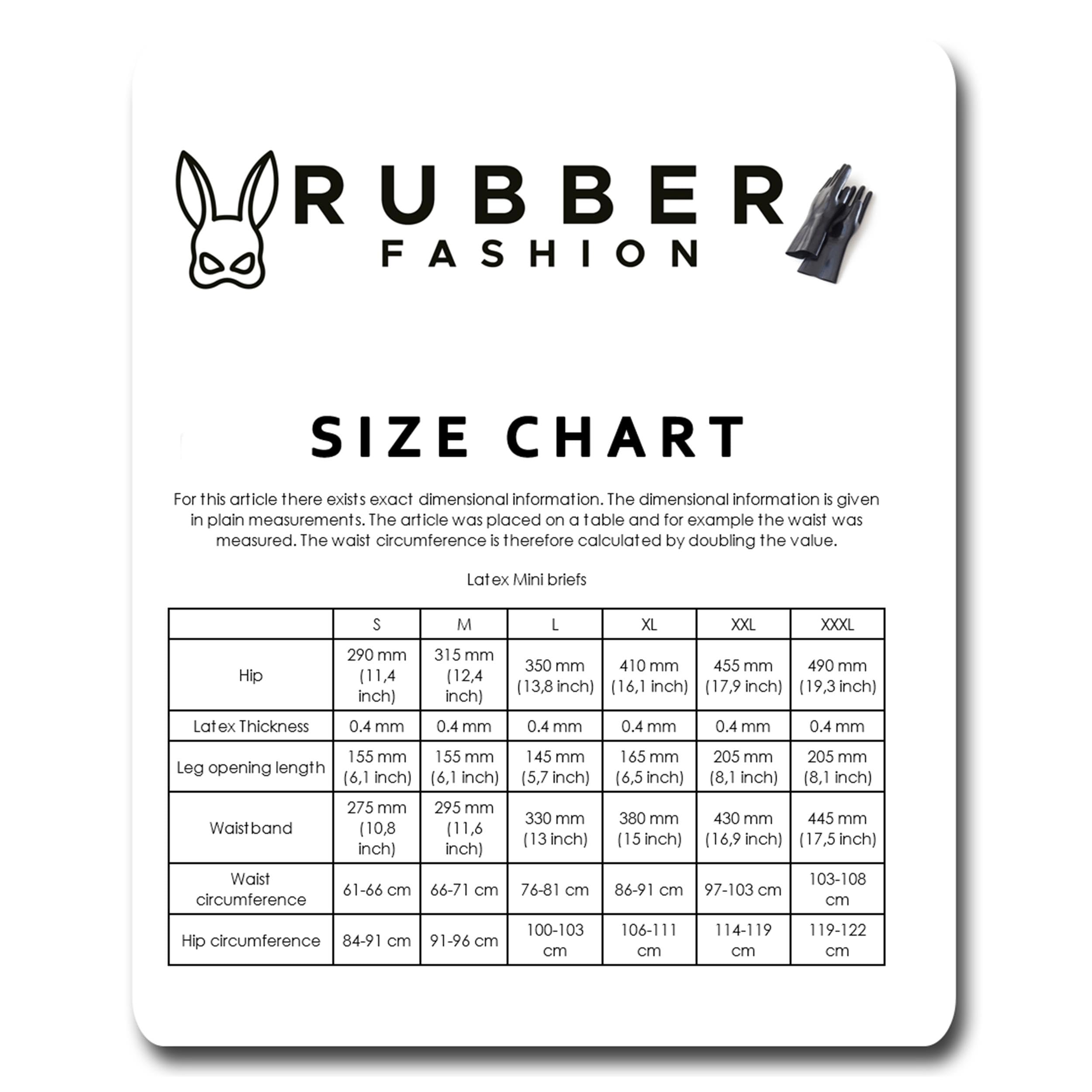 Rubberfashion - Slip Sexy en Latex - Unisexe