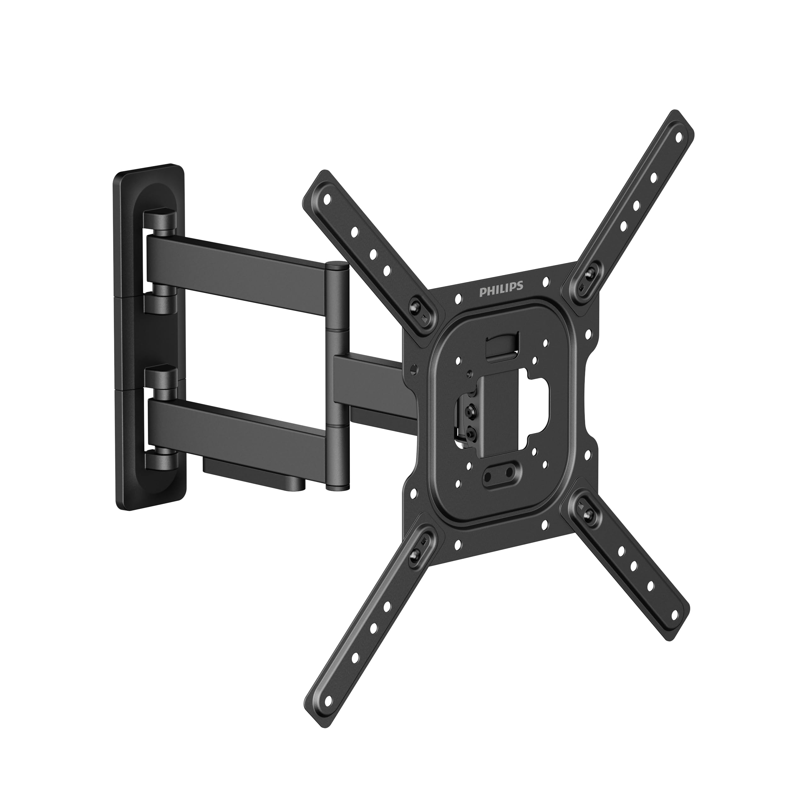 Philips Philips Universal Multi-Position TV Wall Mount, Fits 23-65 Inch LCD/LED TVs, Adjustable Swivel & Tilt, VESA Compatible 75x75-400