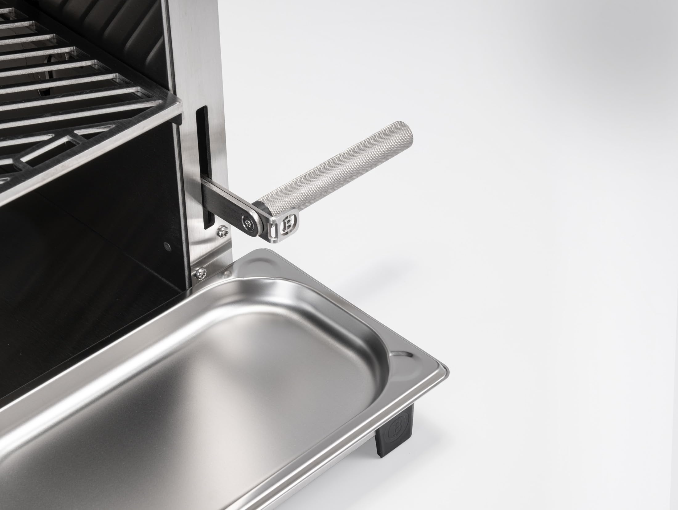 Beefer Pro II – Original Oberhitzegrill | 800 °C Keramikbrenner | Neue Brenner-Generation | Einhand-Höhenverstellung | System 800° | Edelstahl | EN16129 | 2,6 kW | 240 × 560 mm