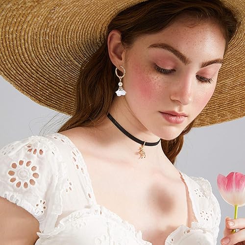 Miniatura 7 de UNICRAFTALE 16 aretes de aro de pulido de acero inoxidable de 0.984 in, 2 colores, aretes de aro Huggie Loop Componentes para bricolaje para mujer,