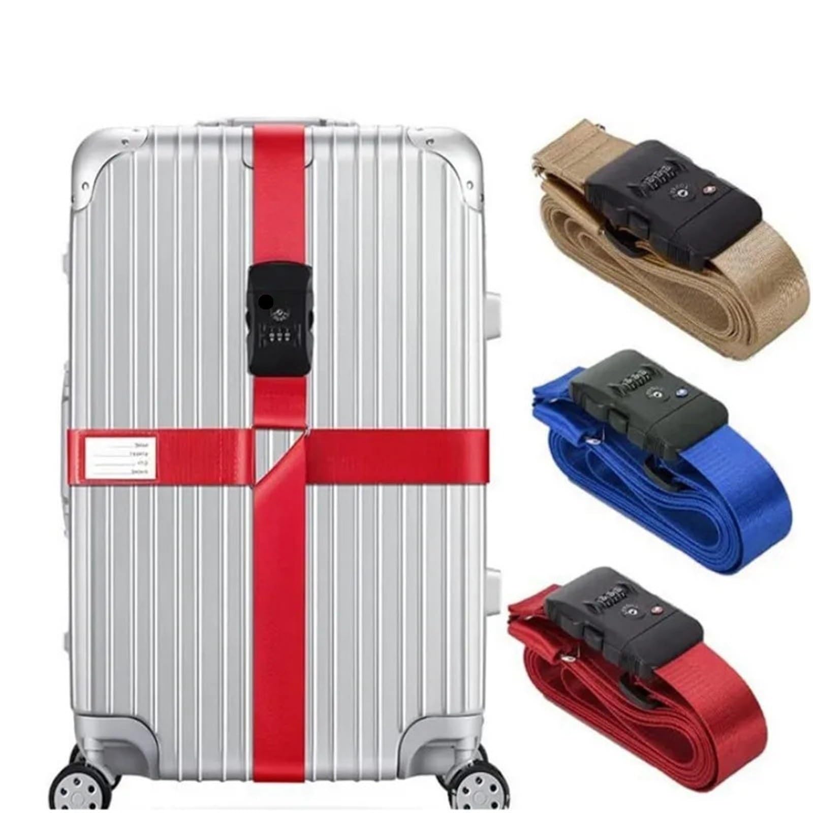 Cinta para Maletas De Viaje 2 Piezas Correa for Equipaje de Viaje