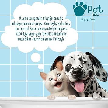 Pet Love Foam Shampoo, Strawberry, 225 Milliliters