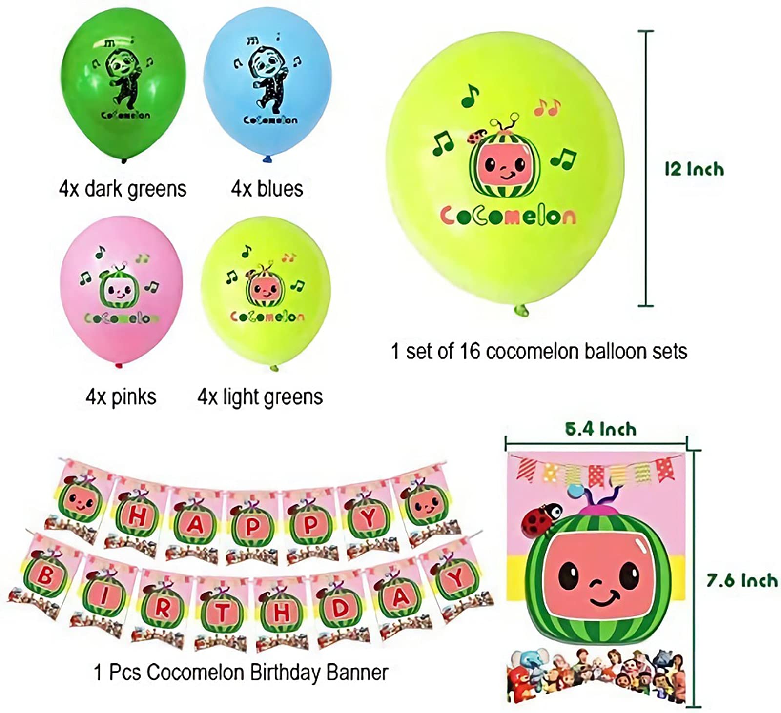 Birthday Party Supplies For Kids, Party Decorations